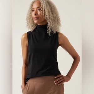 Athleta Outbound Tank Black XL Worn Once
